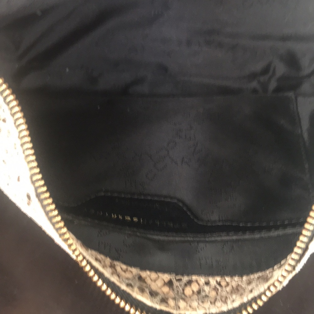 Stella Mccartney Python Print Crossbody Bad, Euc - image 2